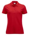 Dames Polo Clique Manhattan 028251 Rood